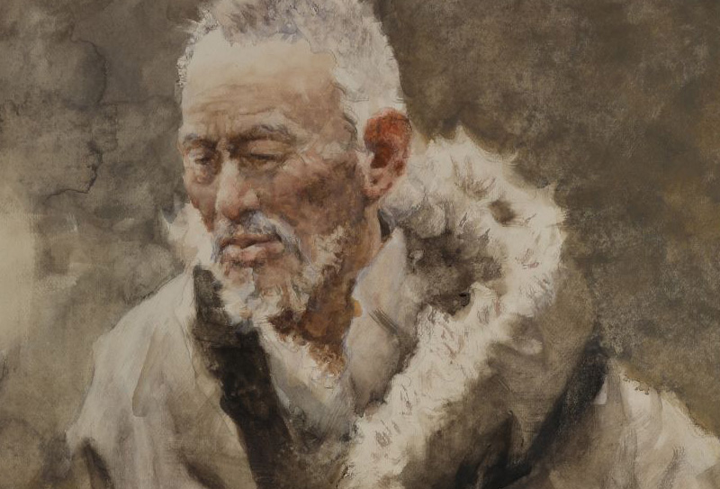 中國美術家協會會員葉獻民油畫、水彩人物作品欣賞